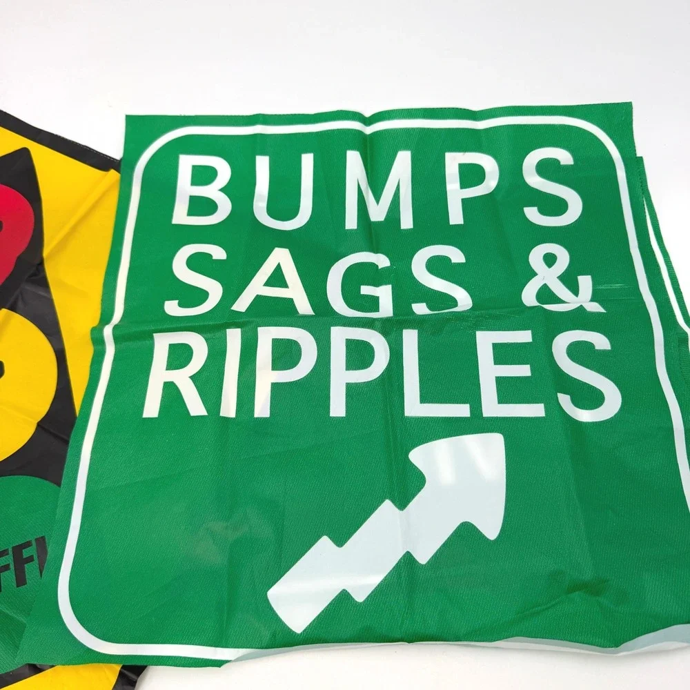 Over the‎ Hill Birthday Party Decorations Funny Road Signs Gag Gift Decor Set